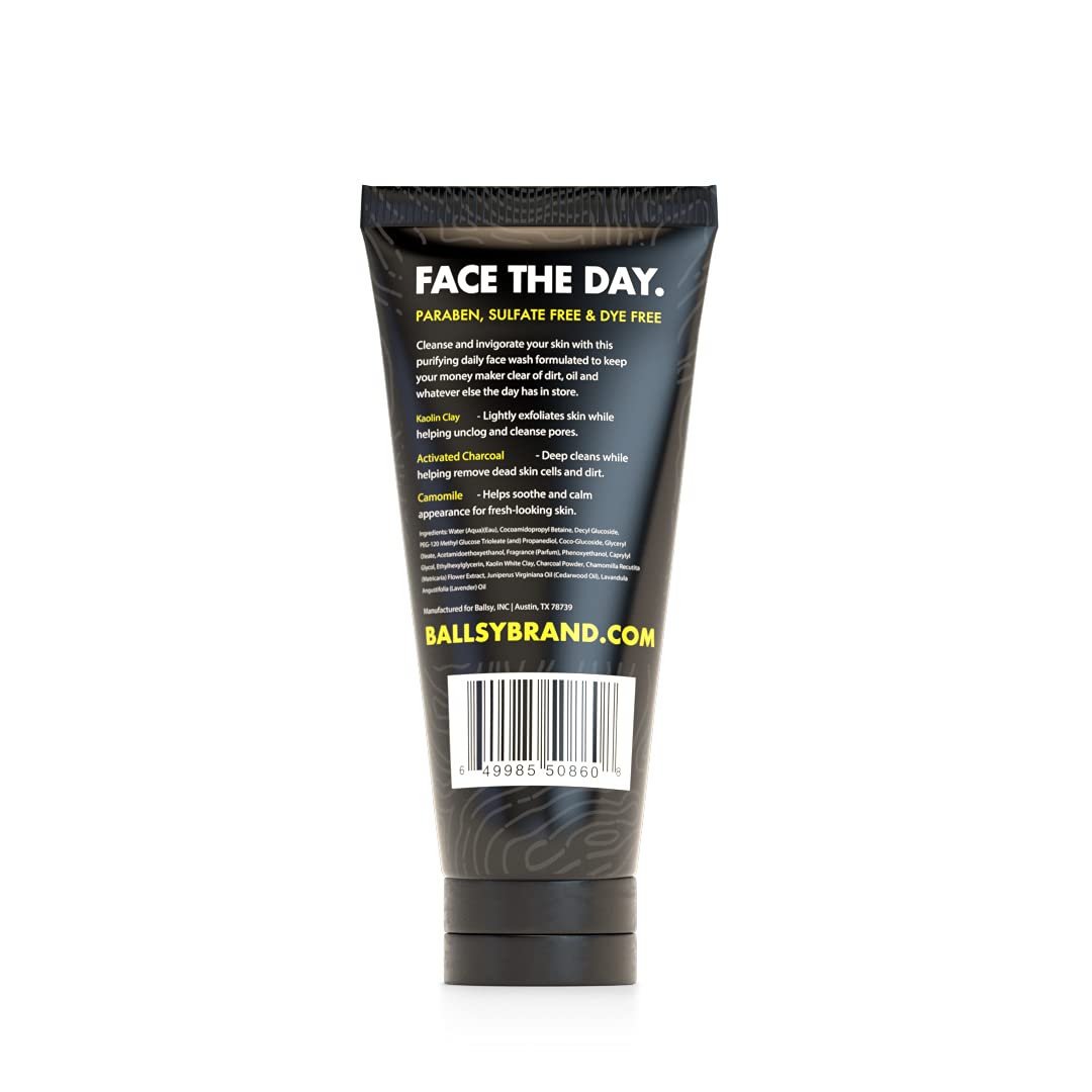 FACE WASH WITH ACTIVATED CHARCOAL