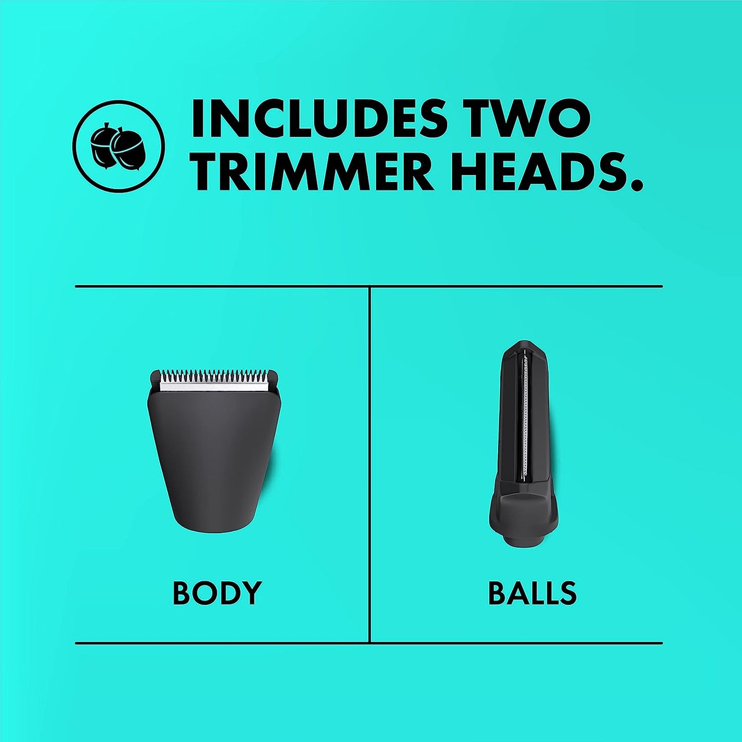 Valentines Day Gift Ballsy B2 Cordless Groin & Body Trimmer