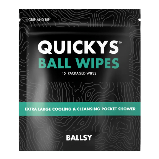 QUICKYS BODY & BALL WIPES (15 PER PACK)